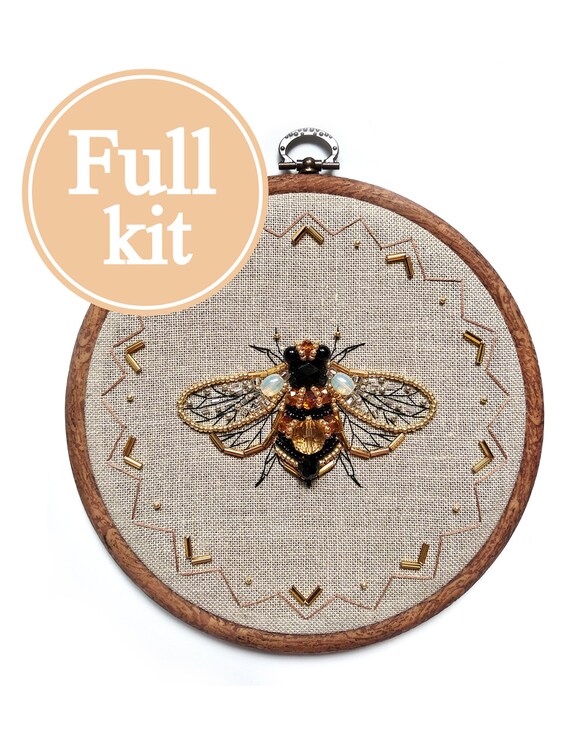 DIY Craft Kit How to Embroider Beginner Hand Embroidery ...