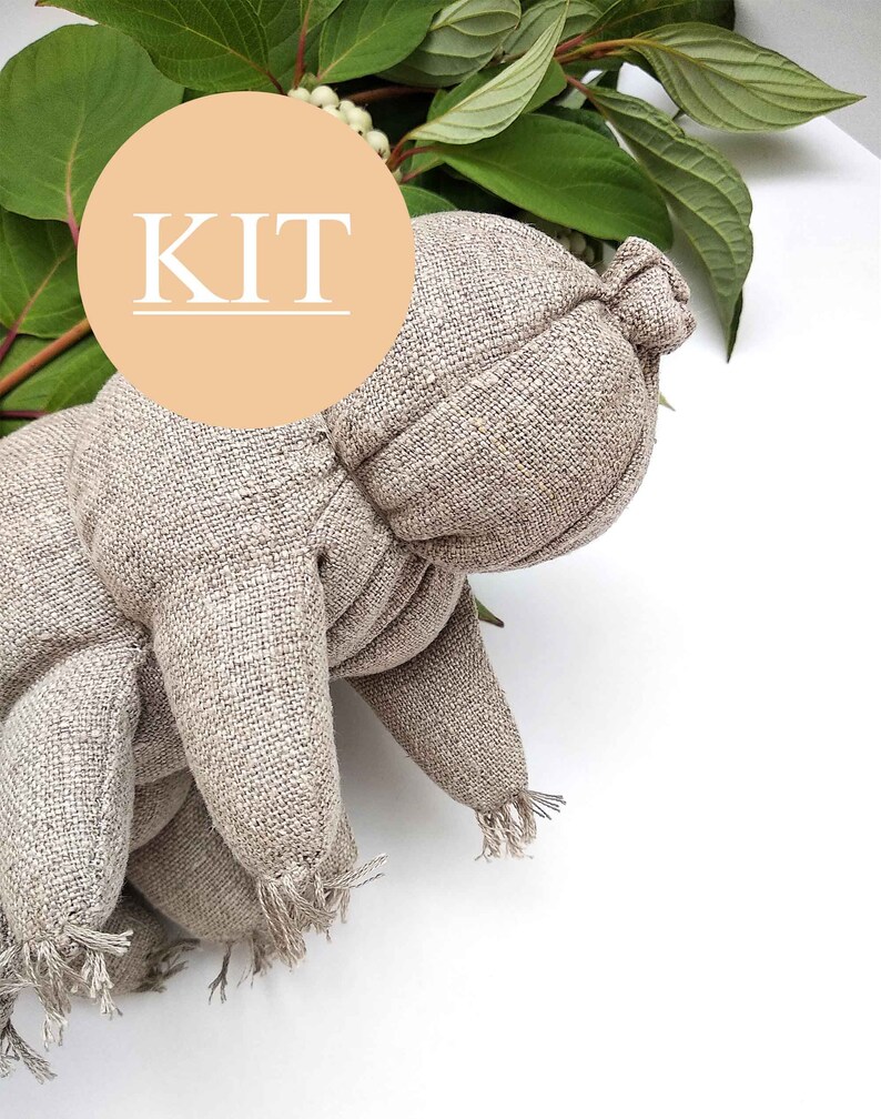 DIY kit tardigrade plush science gift biology geek gift nerd | Etsy