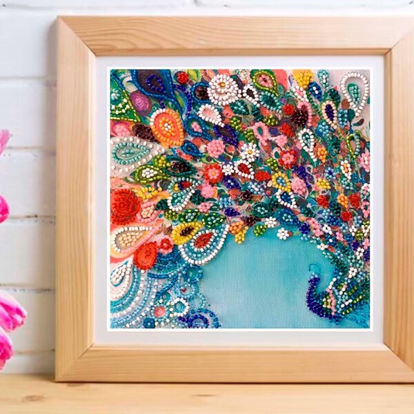 Bead Embroidery Kit Beginner - Etsy