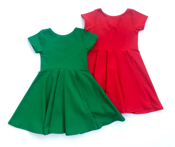4t red dress