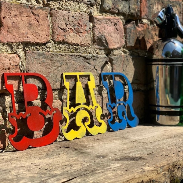 Rustic Bar Sign , Carnival Letters , Bar Decoration , Home Bar Accessories , Mancave Decor , Restaurant Signage , Fairground Sign , Bar Gift