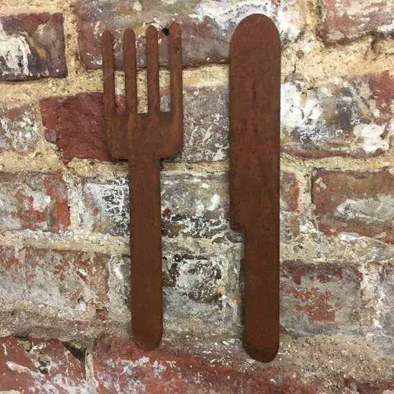 Rusted Coffee Tea CUP Symbol logo Sign Metal Shop Home bar Pub Cafe Restaurant