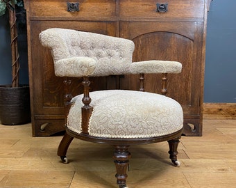 Antique Tub Chair/ Antique Chair /Parlour Chair /Library Chair /Occasional Chair