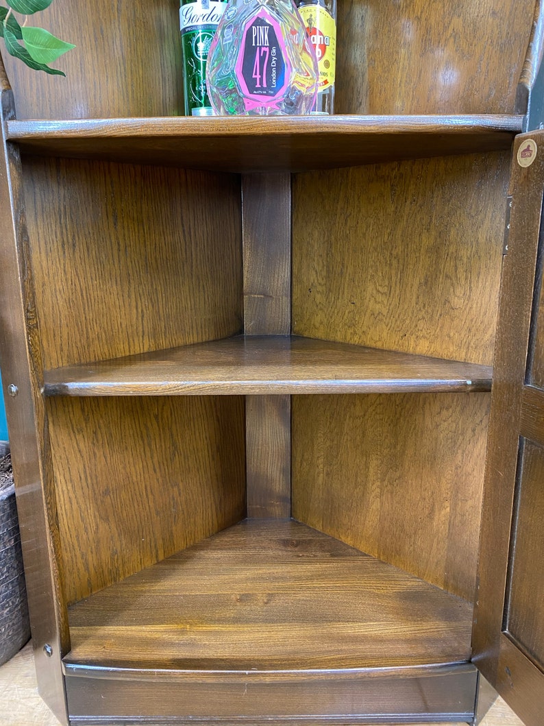 Vintage Corner by Ercol / Bookcase Shelving Unit / Etsy UK