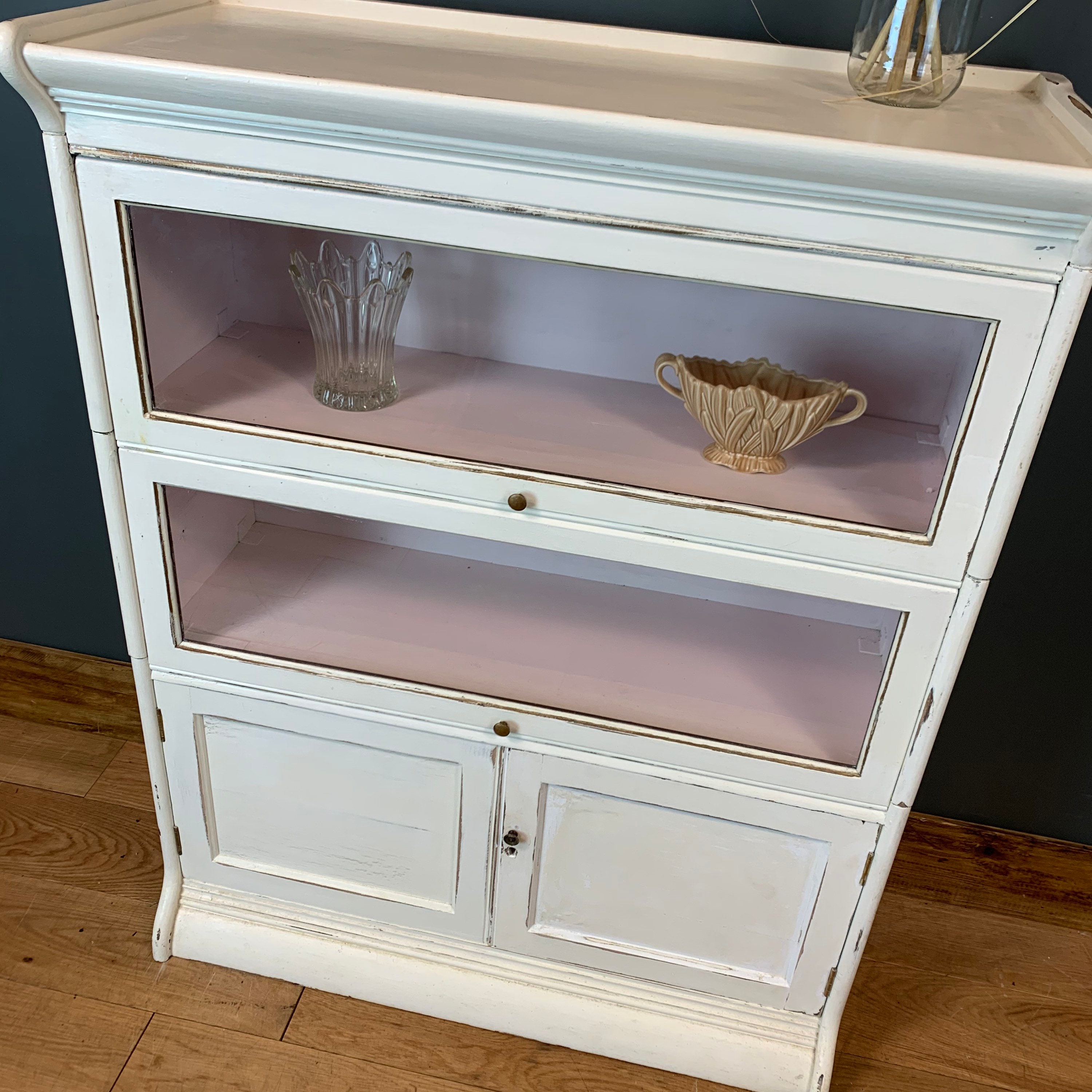 Vintage Haberdashery Vintage Cupboard Painted Drawers Shabby