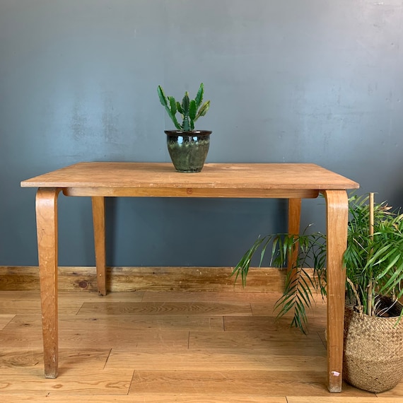 Wooden DINING Table School ESA Classic Design Ideal For Project/ Shabby Chic