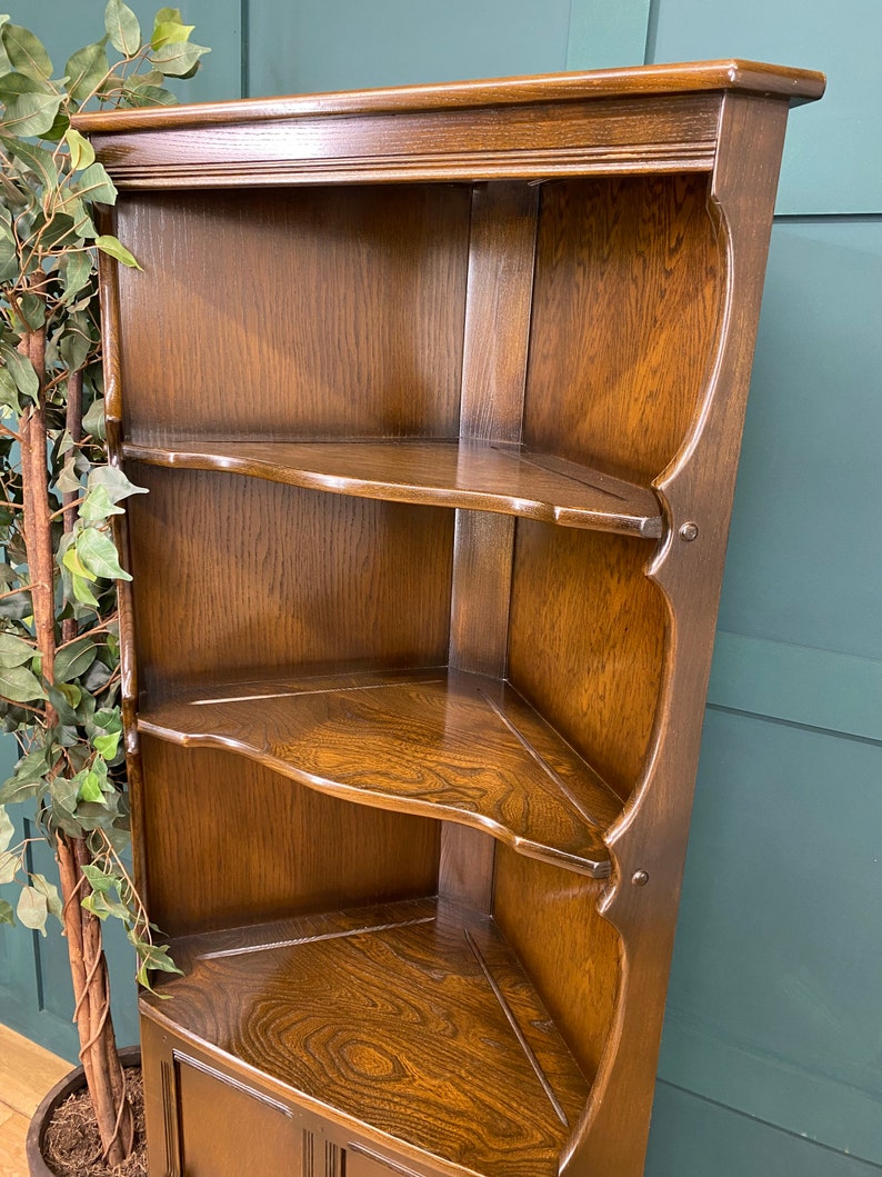 Vintage Corner by Ercol / Bookcase Shelving Unit / Etsy UK