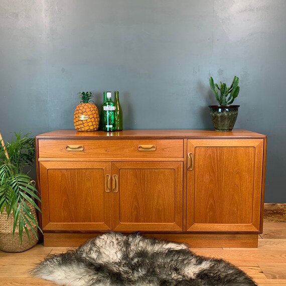 Retro Sideboard Cocktail Buffet Server Vintage G Plan Teak Mid Century Cupboard