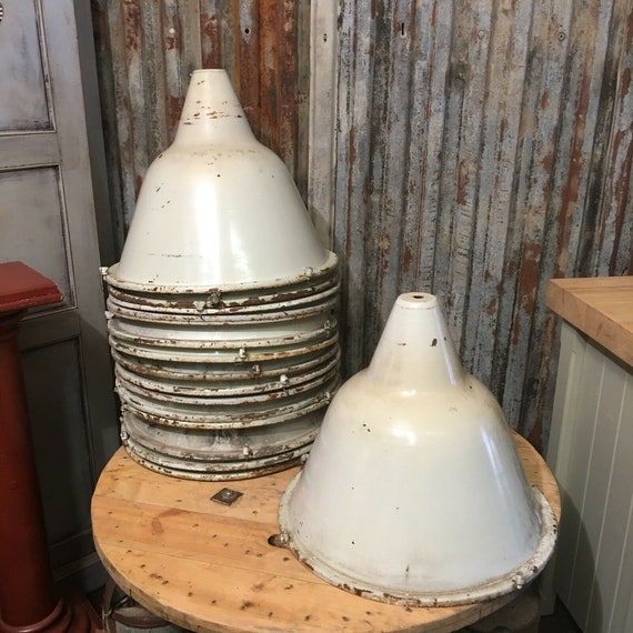 1 XL Vintage Metal Industrial Lampshade Pendant Hanging Lighting Pub bar Rustic