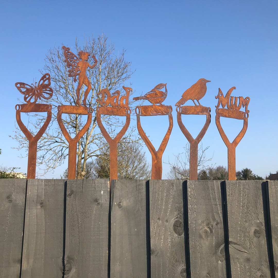 Rustic Garden Decorations / Garden Ornaments / Mum Gift / Dad Gift