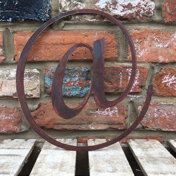 Vintage Metal Sign Letters