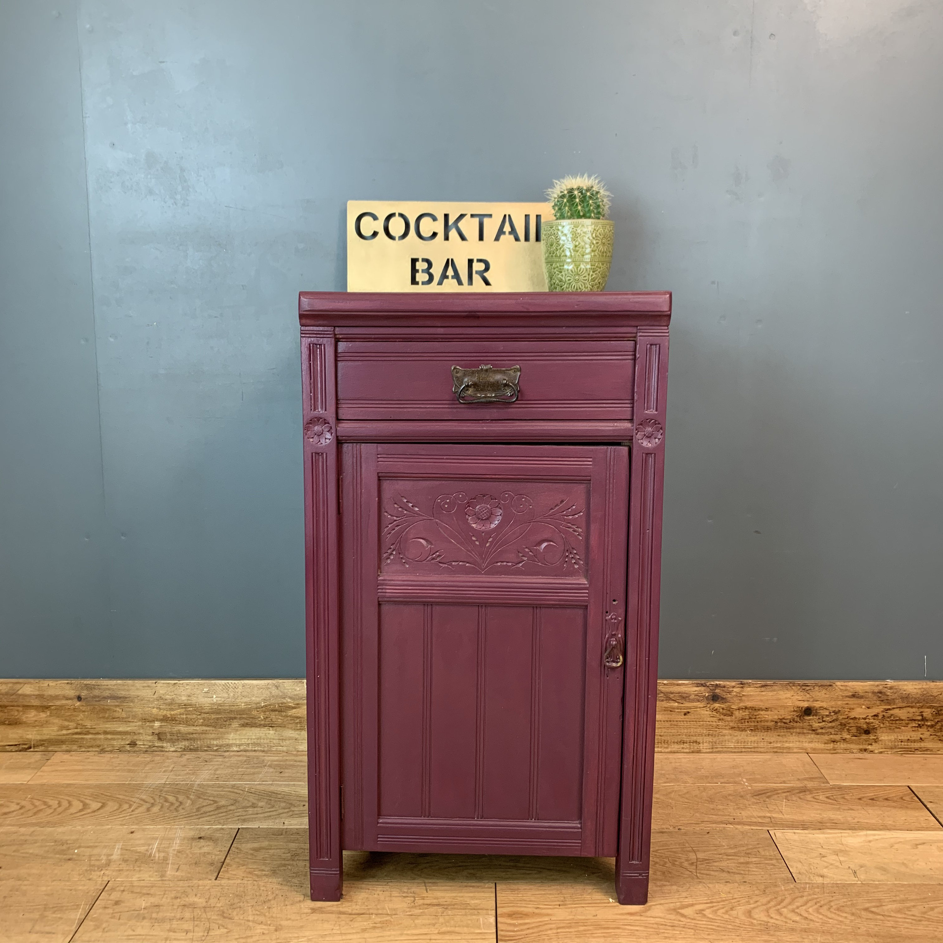 Vintage Cupboard Painted Upcycled Shabby Chic Sideboard