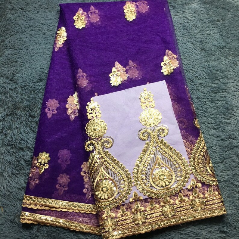 Nigerian Lace Fabrics Wholesale And Retail African Sequin Lace Etsy