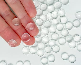 Raindrop Mochi Fake Sweets Glass Microbeads for Miniature Dollhouse Food Decorating