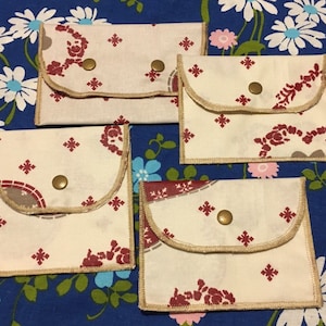 Etui a savon en tissu enduit grand modèle
