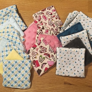 Washable wipes baby wipes cotton makeup remover terry fabric bamboo cotton
