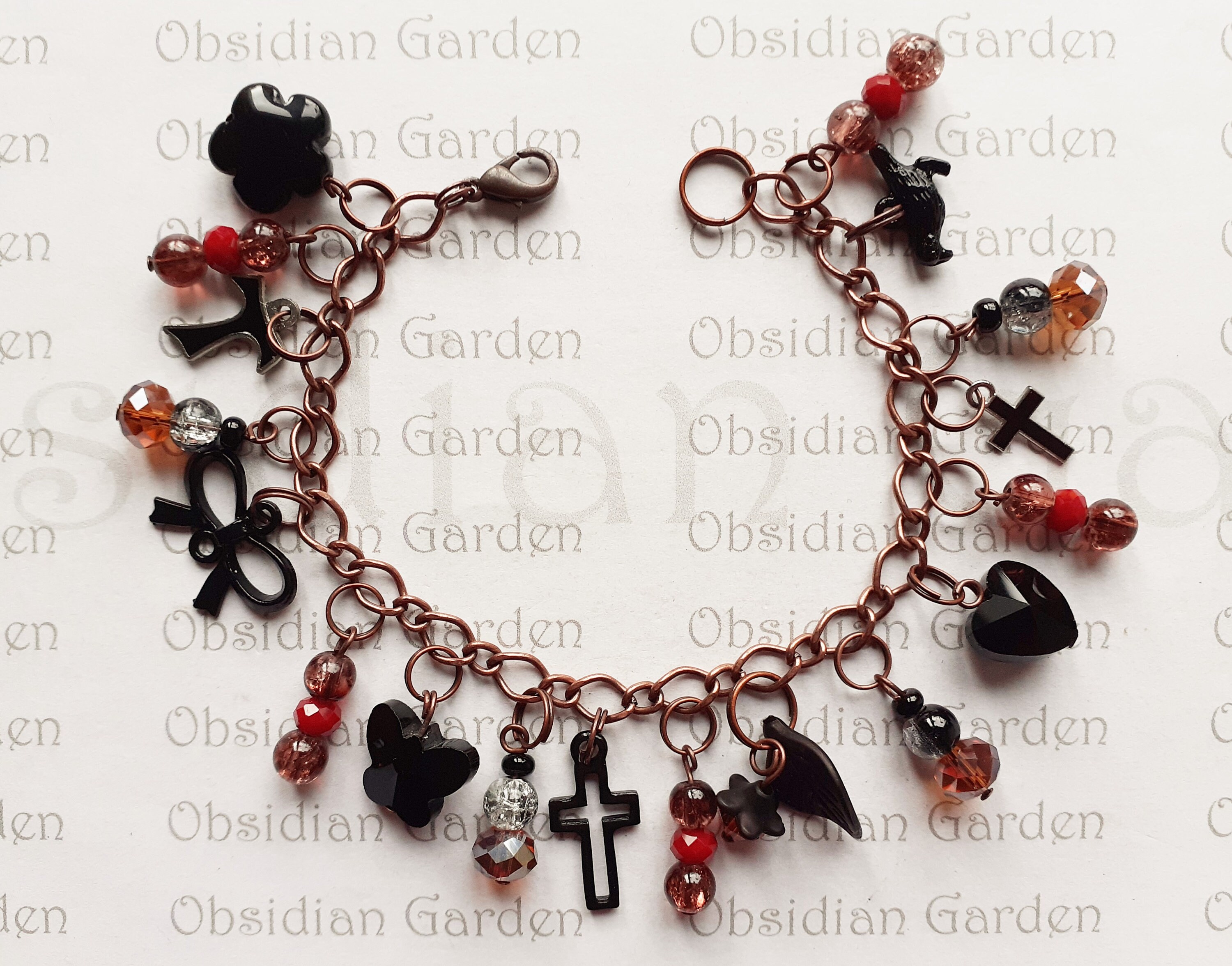 Gothic Charms Jewelry Making, Goth Charms Jewelry Making