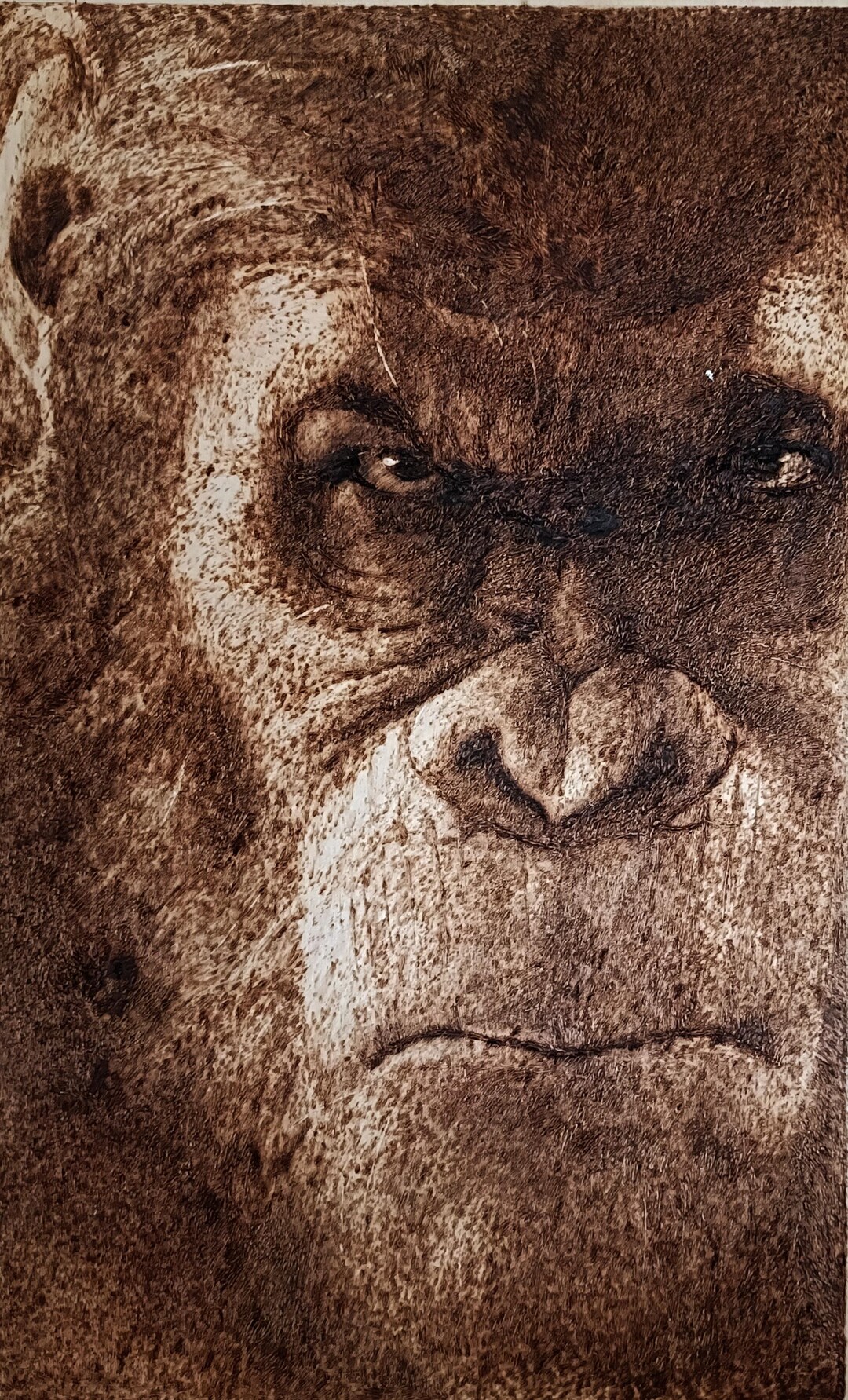 Original Pyrography Art. Wood Burning. Minimalist Home Decor Wall Art ...