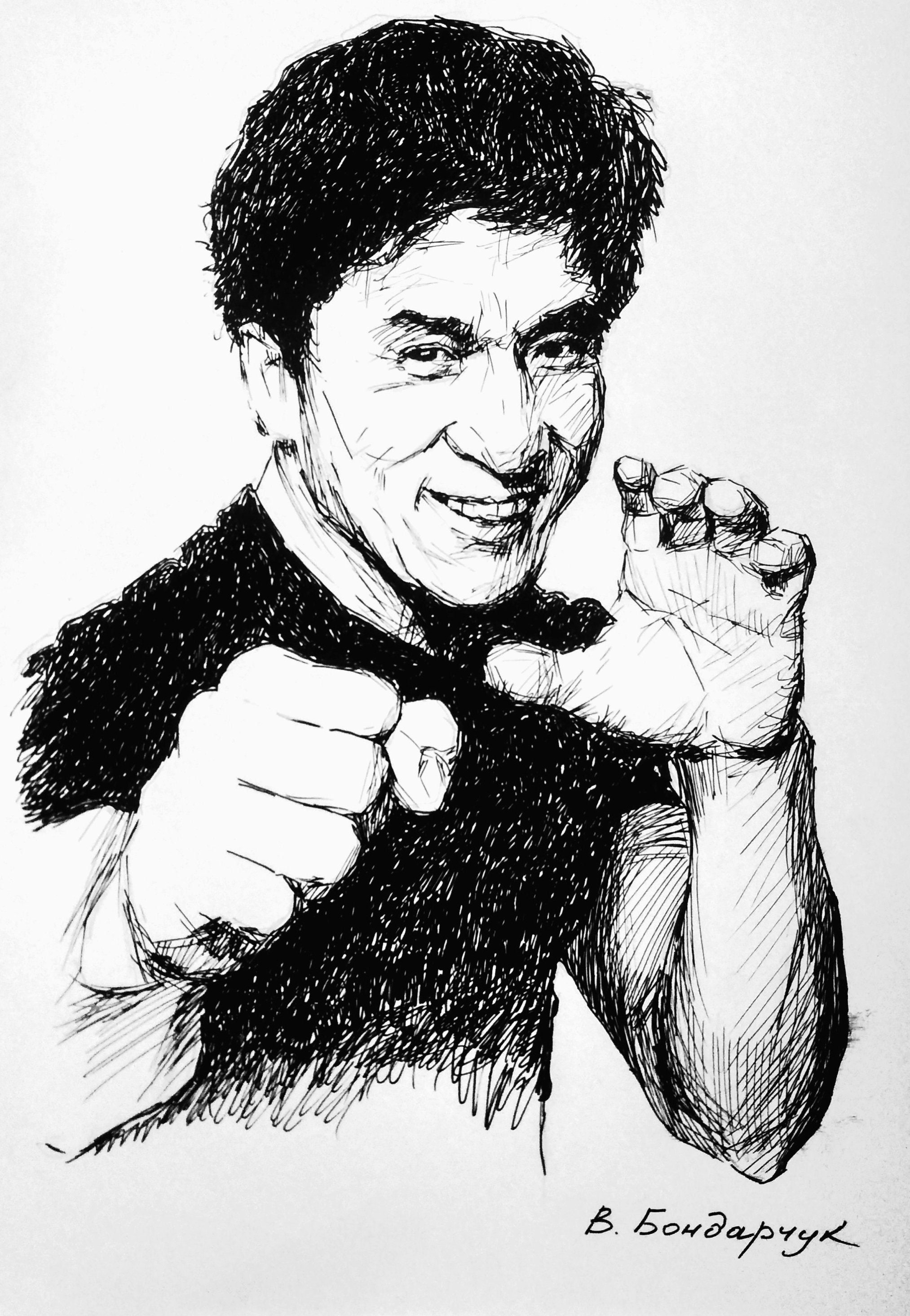 Jackie Chan by Laurin Swango  ArtWantedcom