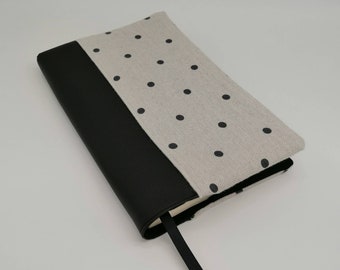 Book Cover - Polkadot Reusable Book Protector - Last one