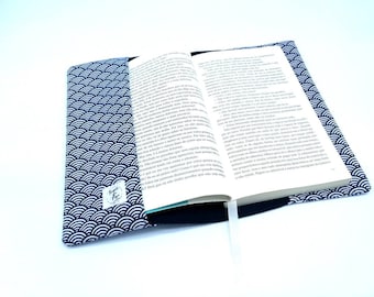 Book Cover - Reusable Book Protector - Personalize with your books measurements