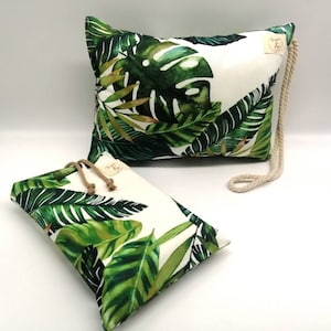 Booksleeve and/or beach pillow - Reusable Book Protector - Personalize with your books measurements