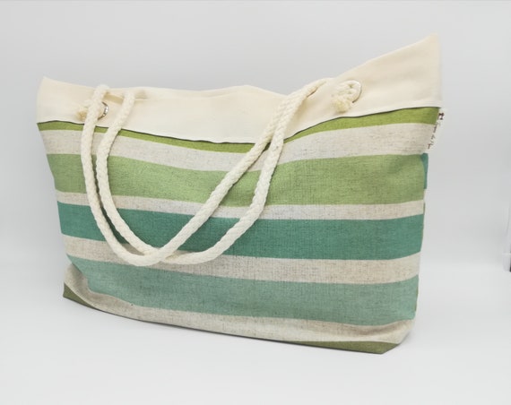 large cord tote bag