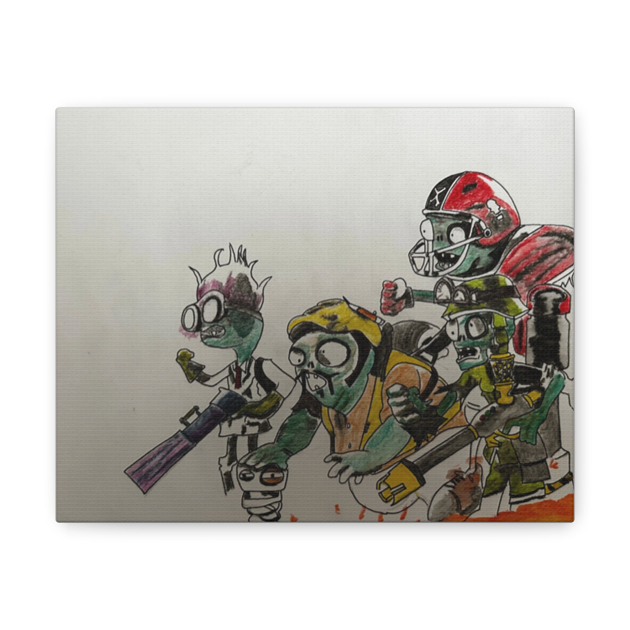 Plants Vs Zombies Wall Art - Etsy