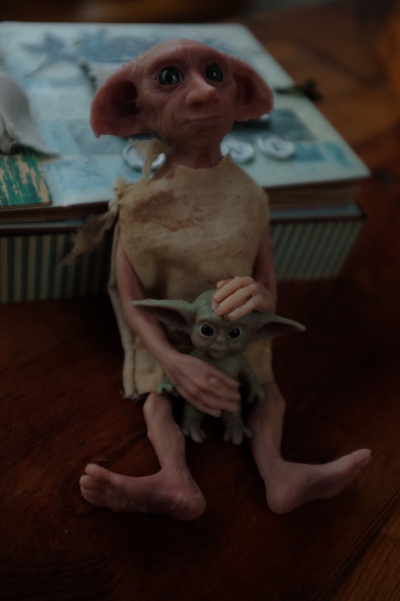 Dobby the House Elf /silicone Full Body / Harry Potter Inspired / Harry Potter Decor / Dobby