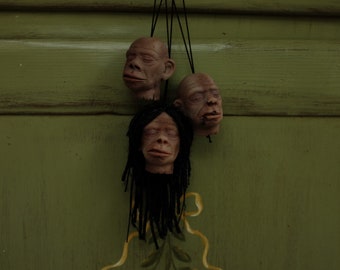 Shrunken Head/Harry Potter Shrunken Head/Keyring/Rearview Mirror Decoration