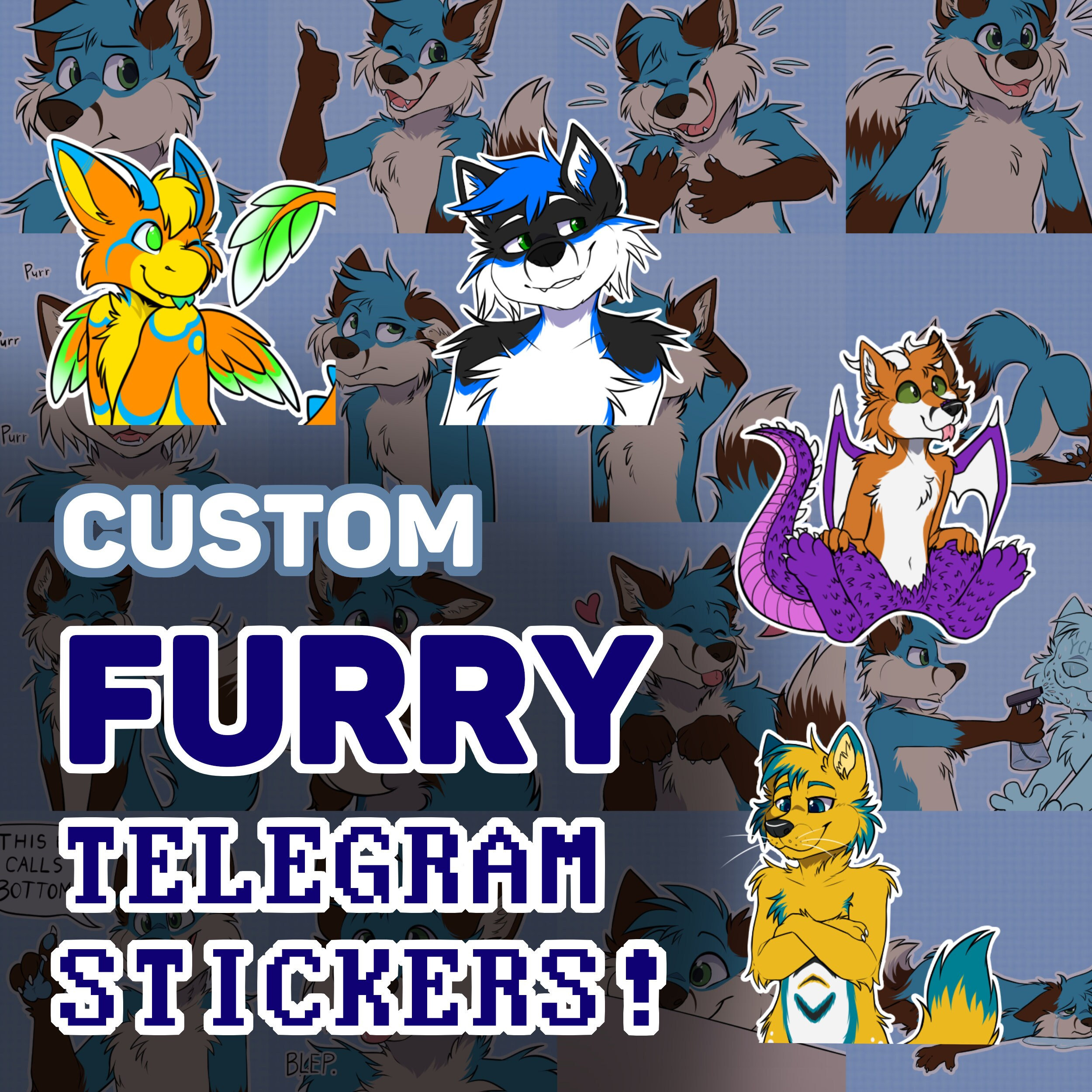 Cursed Emojis” animated sticker set for Telegram