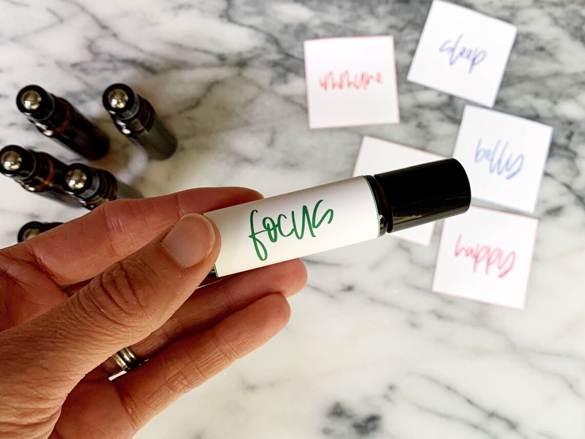 Printable Kids Roller Bottle Labels//labels for 10 Ml Roller Bottles ...