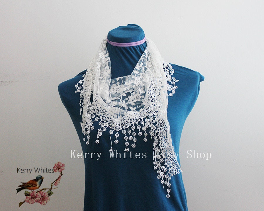 小物 janesmith LACE SCARF 1.2648xr25a1.lolamntomb.locket