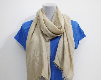 beige ultra soft scarf, Gifts, scarf women, gift for women, gift for mom, gift for her, mothers day gift, spring clothing