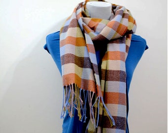 Stricken Herbst Herbst Winter Schal Gestreifte Quaste Schals