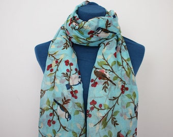 Bird Spring Scarf