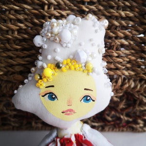 Boneca de ovo frito fofa Blythe pets, presente de ovo frito Sunny Side Up, arte de comida falsa no café da manhã,