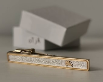 Burberry tie clip/tie bar Silver Vintage  , vintage men accessories oTjA
