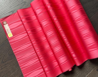 Vintage Japanese Pure Silk Bolt – Approx. 1100cm x 36.5cm, pure silk fabric