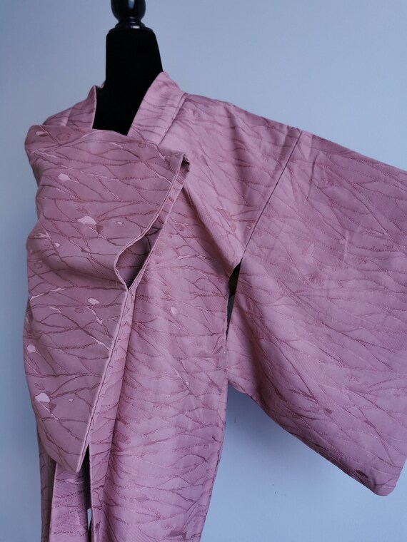 Japanese Silk Kimono Haori Jacket/ Silk Jacket/ K… - image 2