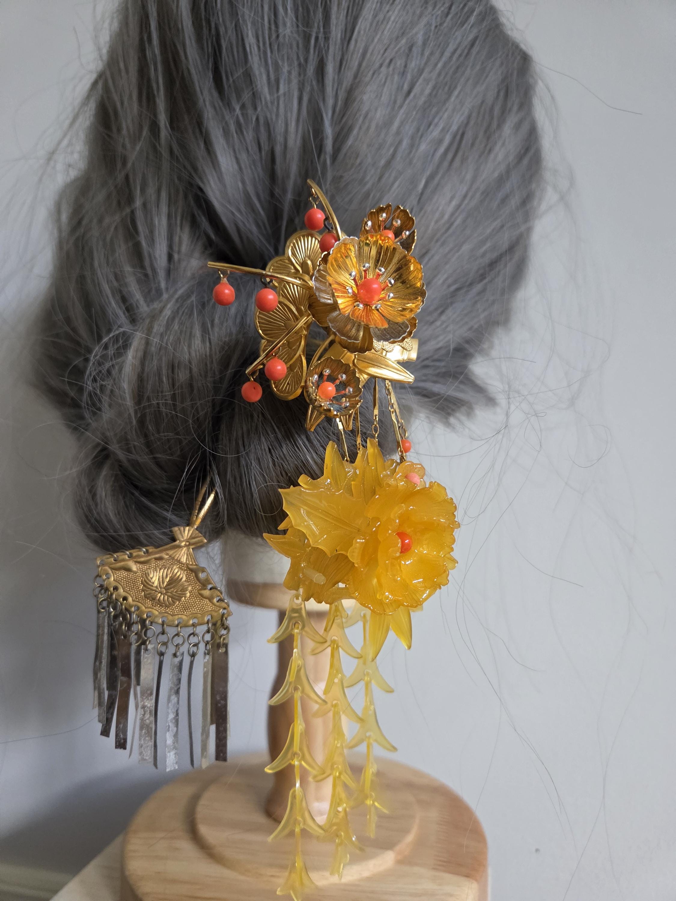Antique Japanese Hair Pin - Etsy