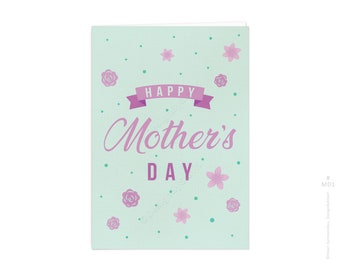 Mother’s Day Greeting Card "Pretty in Pastel"