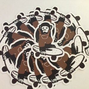 Skate Chimp Sticker