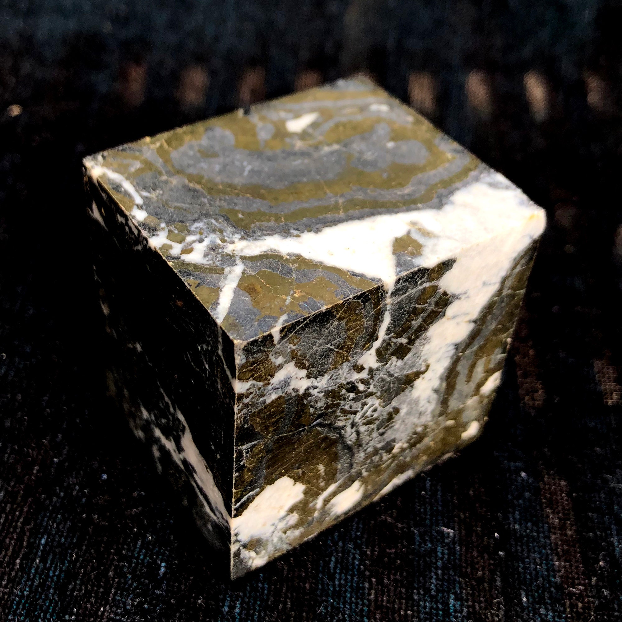 Highquality/ Natural Pyrite Cube/manual Cutting Cube Pyrite / Etsy