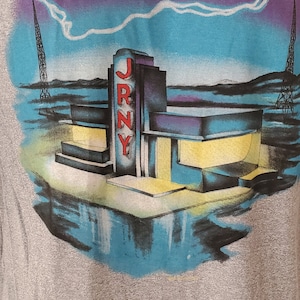 Journey Raised on Radio Concert Tshirt - Etsy