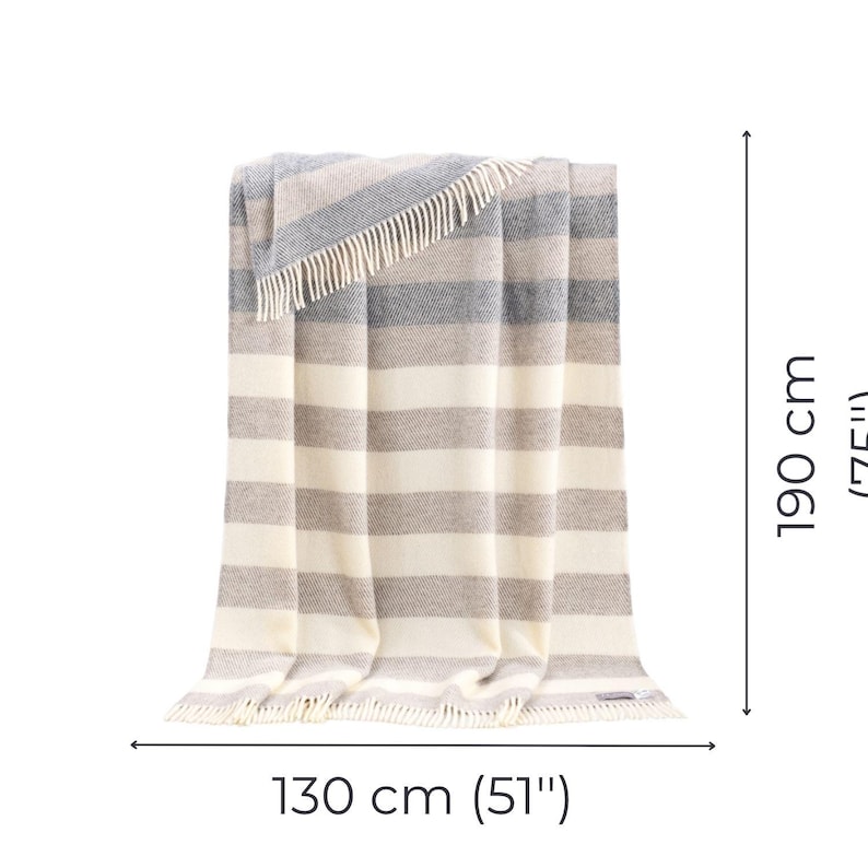 JJTextile Megan Wool Throw - Thumbnail 2