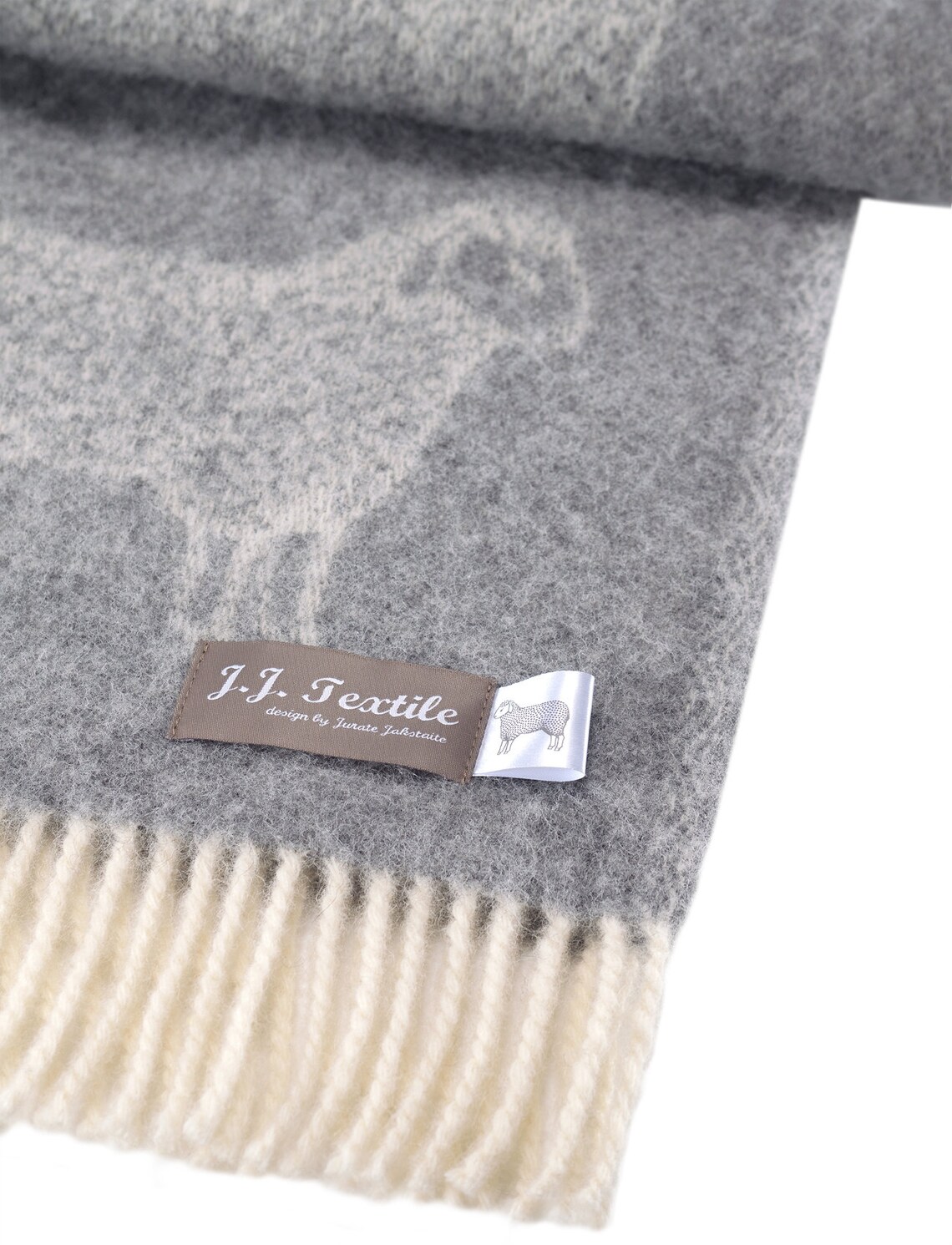 Sheep Throw JJ Textile Wool Blanket Throw Reversible Etsy