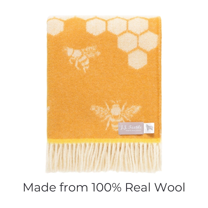 JJTextile Bee Throw - Thumbnail 2