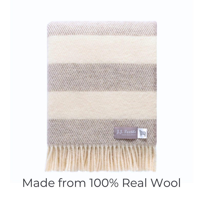 JJTextile Megan Wool Throw - Thumbnail 3
