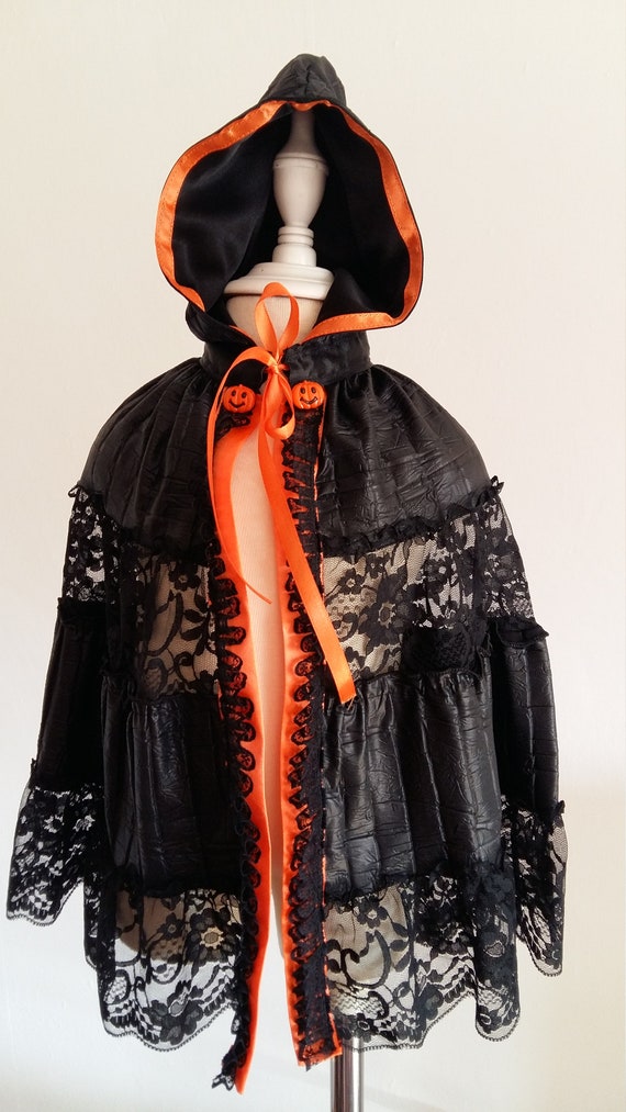 black lace cloak